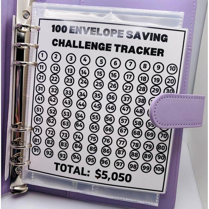 Envelope Challenge Binder Couple Challenge Event Cash Envelope Budget Notepad