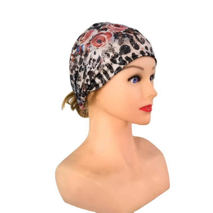 European And American Cross-border New Women's Fashion Wash Leopard Print Wide-brim Hair Accessories