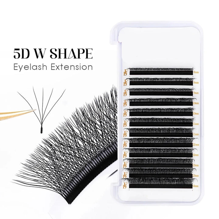 5D W-Shaped Lash Extensions