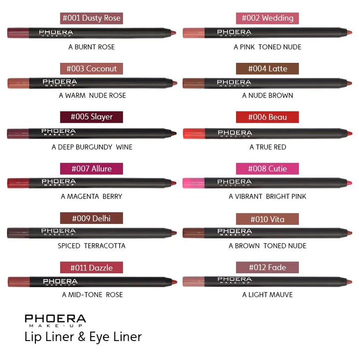 RougeDefiner Waterproof Lip Contour Pencil