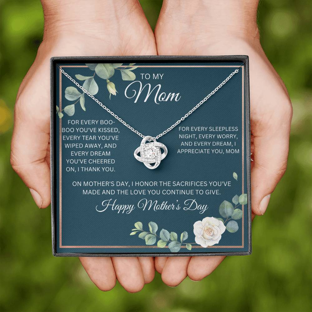 Mom For Every Boo Boo Necklace