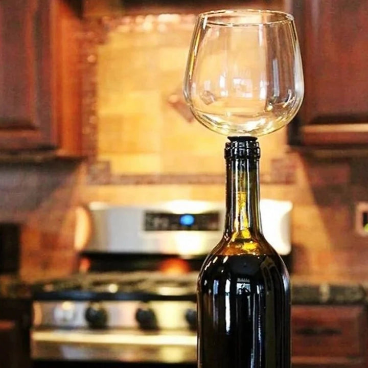 Creative Bottle Wine Glass